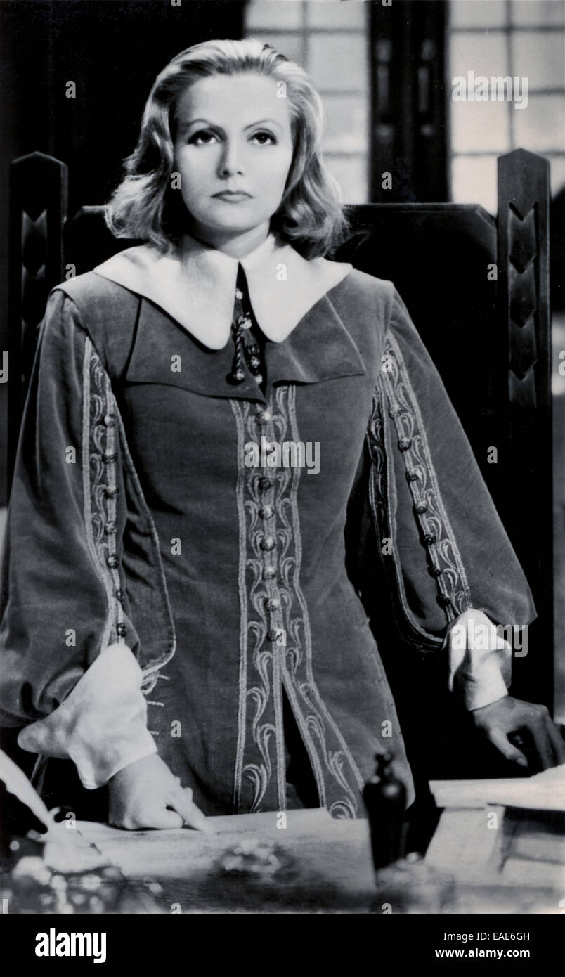 Greta Garbo von einer 1930er Jahre Ross Verlag Karte Stockfoto