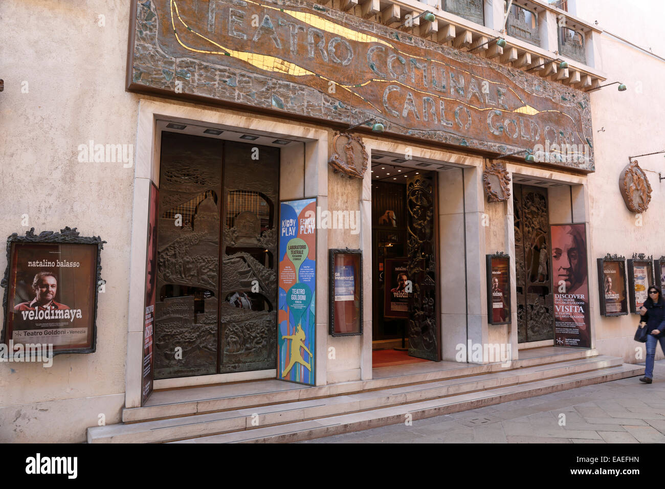 Teatro comunale carlo goldoni Fotos und Bildmaterial in hoher