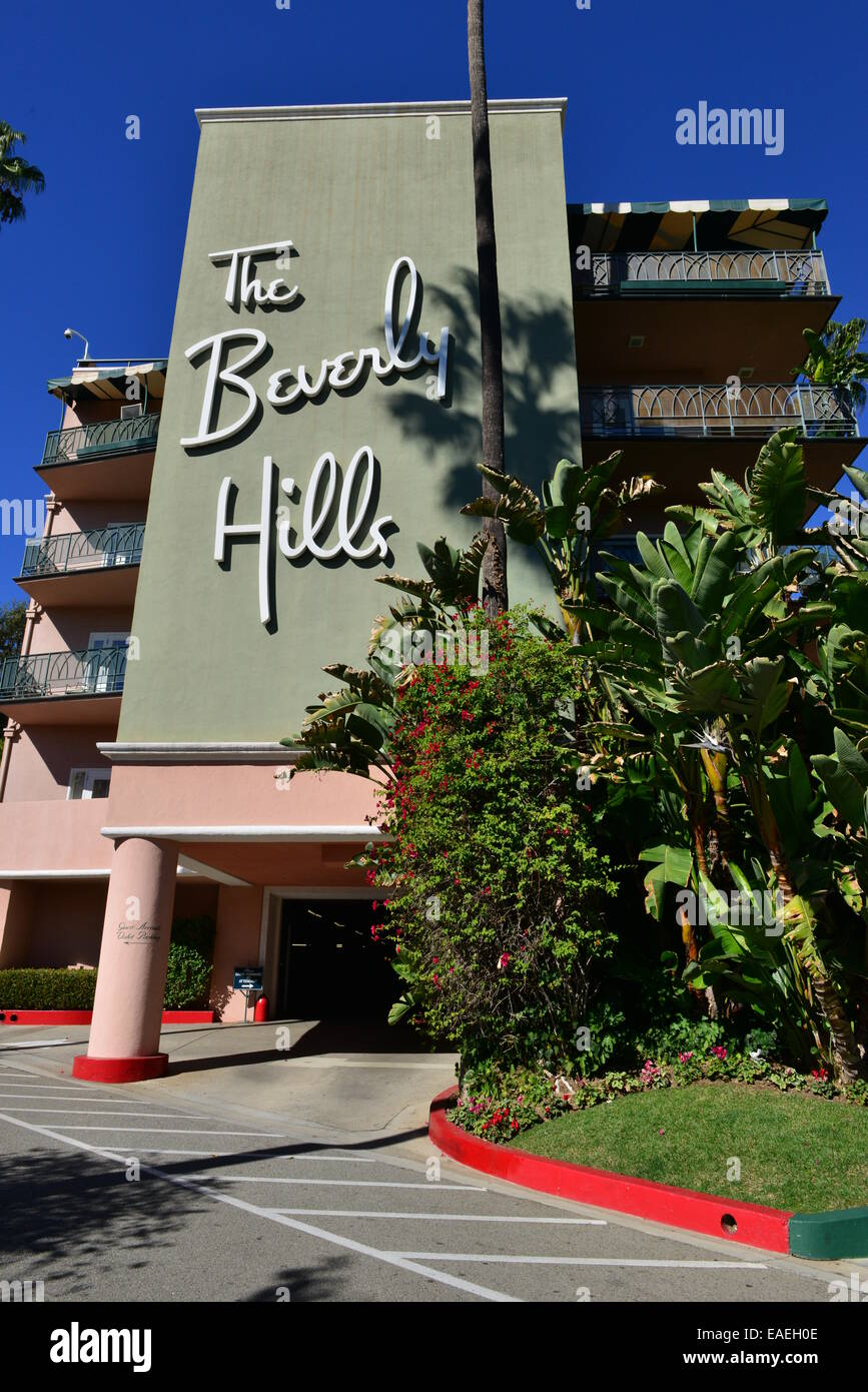 Hilton Beverly Hills, Kalifornien. Stockfoto