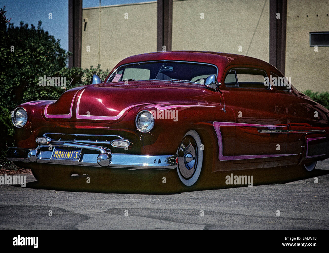 Motate nach Merced war ein Mini-National street Rod Event in Merced, Kalifornien, USA im Oktober 1981 statt. Stockfoto