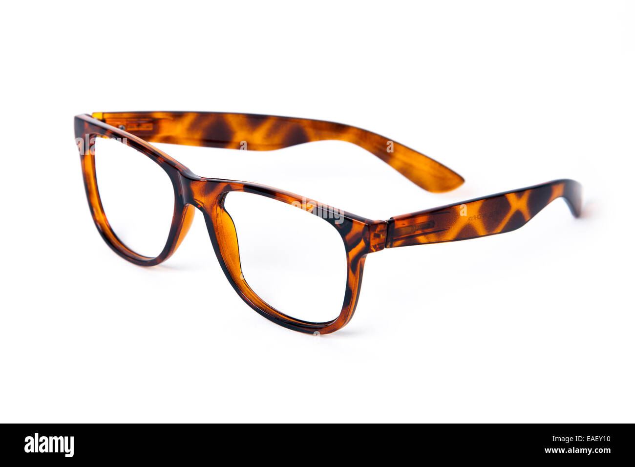 Schildkröte Muschel Gläser isoliert Stockfoto