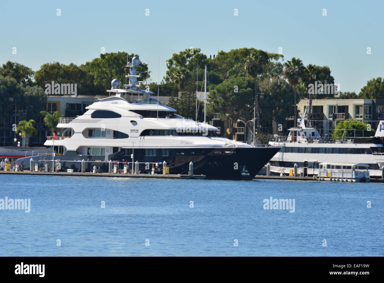 Marina Del Ray in Los Angeles. Stockfoto