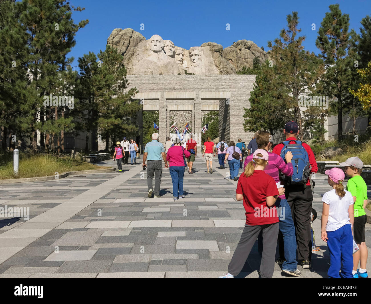 Mount Rushmore National Memorial, SD, USA Stockfoto