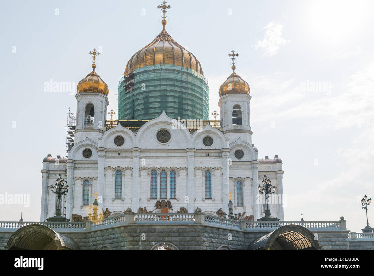 Russland: die höchste christlich-orthodoxer Kirche gehören nach Moskau Stockfoto