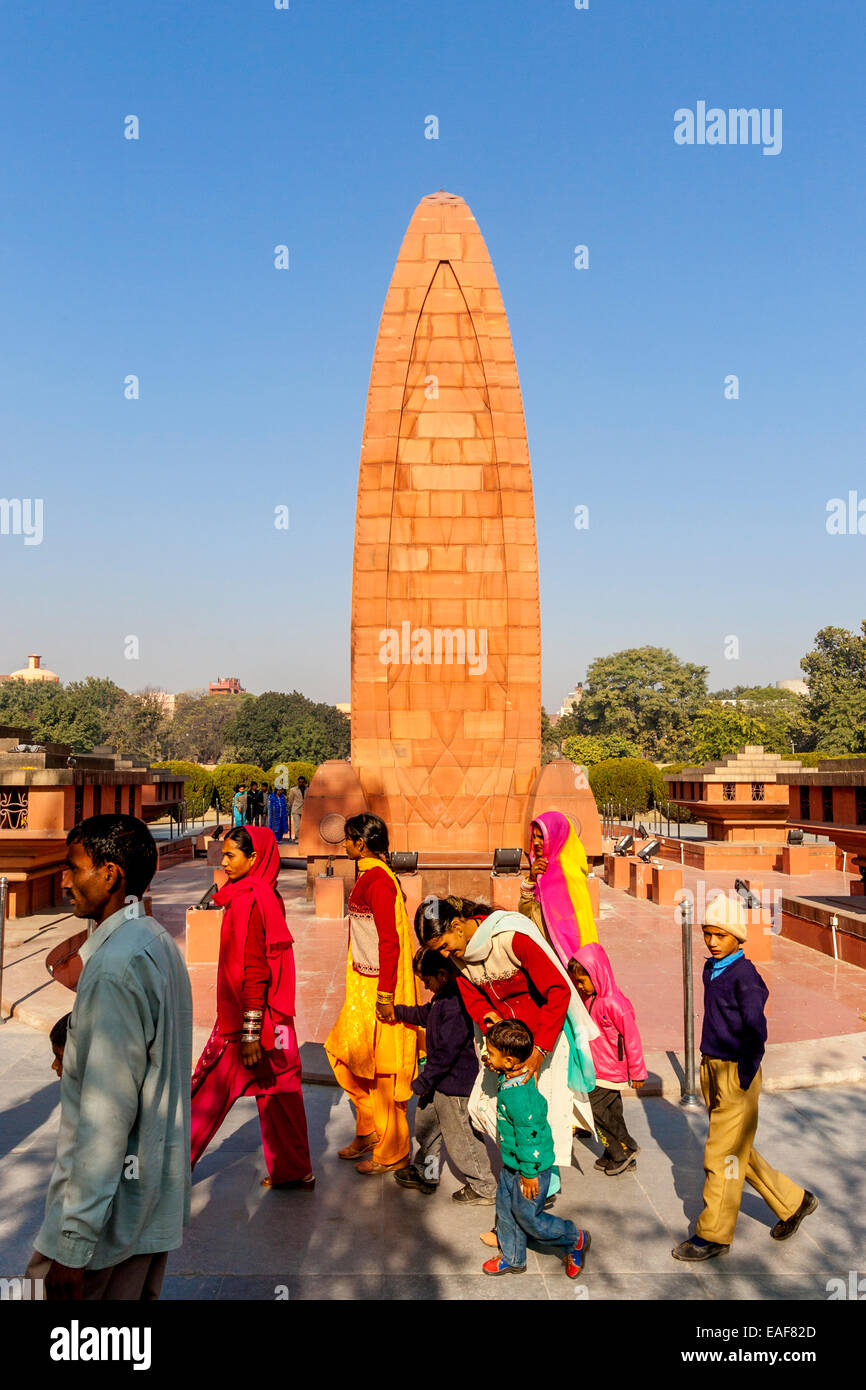 Jallianwala Bagh Memorial, Amritsar, Punjab, Indien Stockfoto