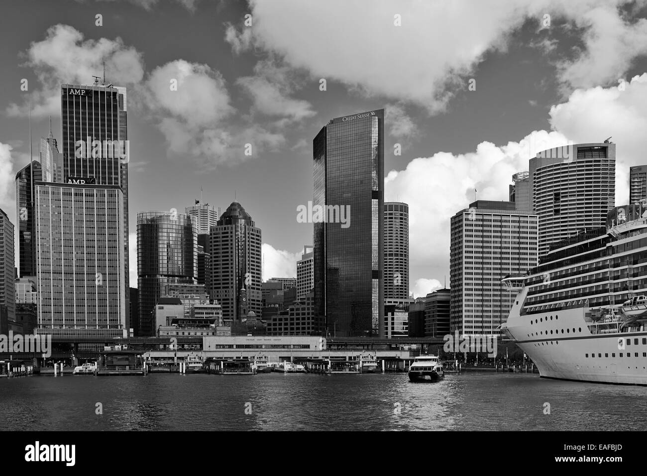 Kreisförmige Taste, Sydney Harbour, New South Wales Australien Stockfoto