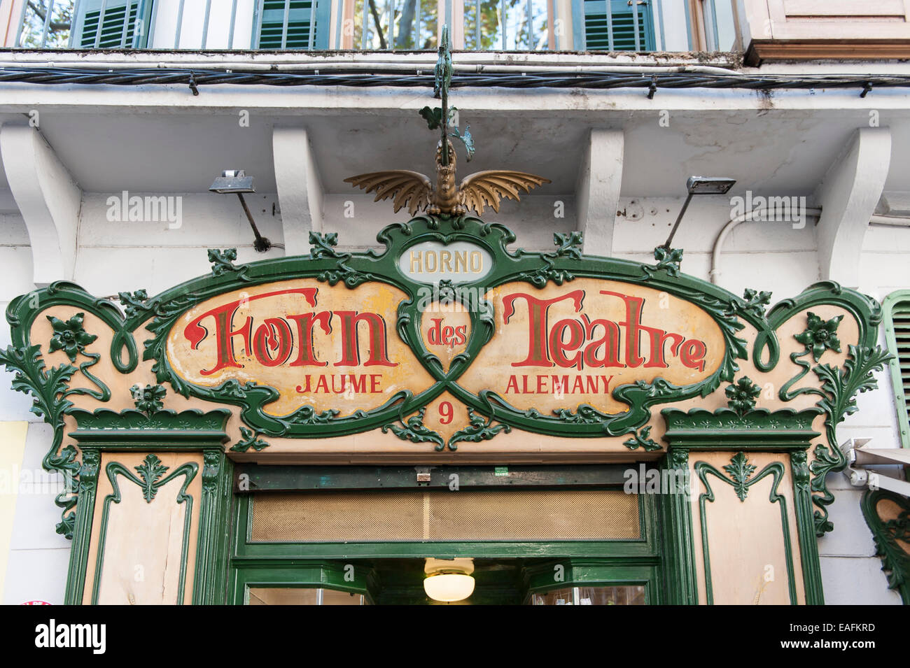 Forn de Theater, Palma De Mallorca, Stockfoto