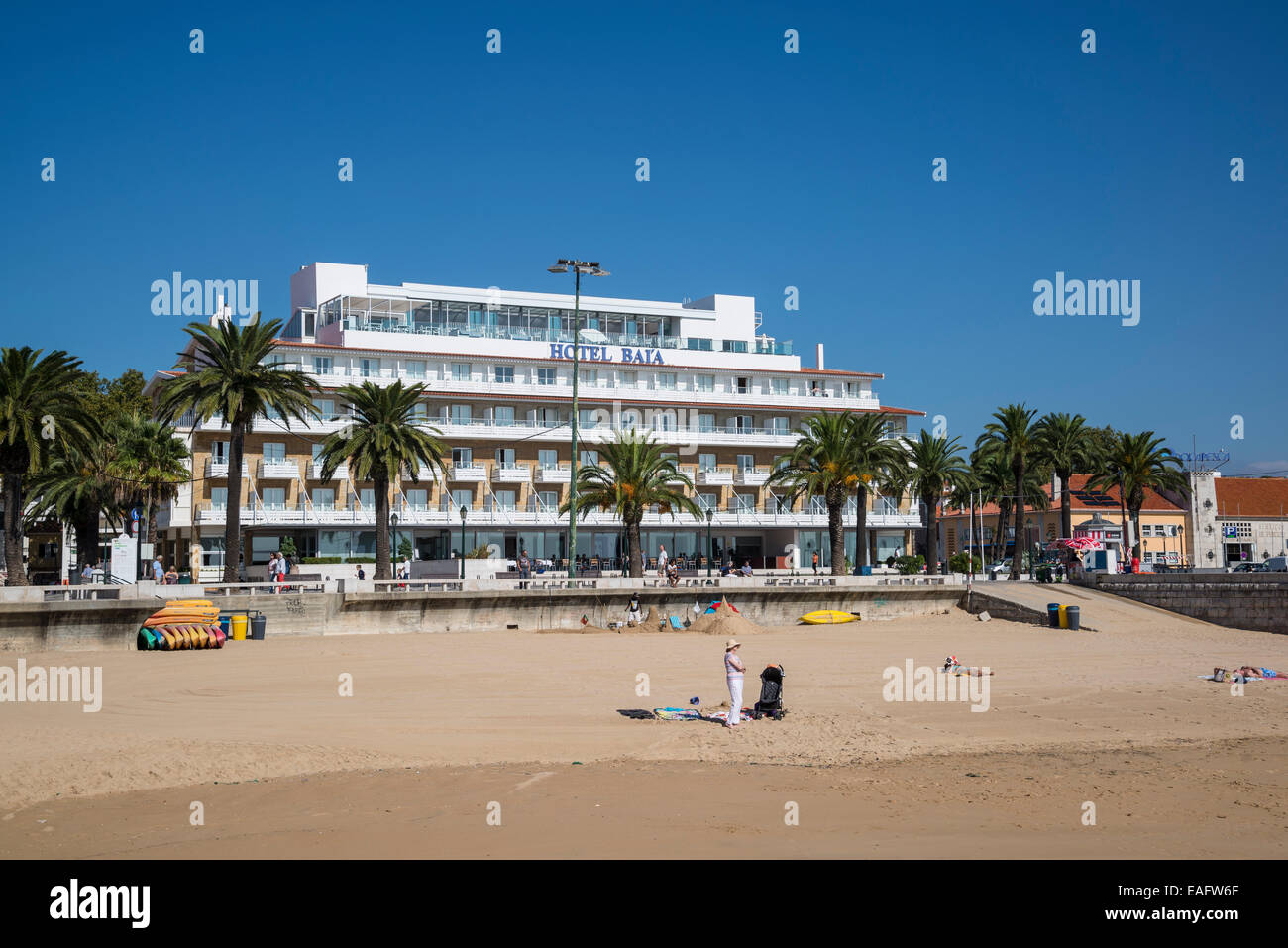 Ribera Strand Und Hotel Baia Cascais Lissabon Portugal Stockfotografie Alamy