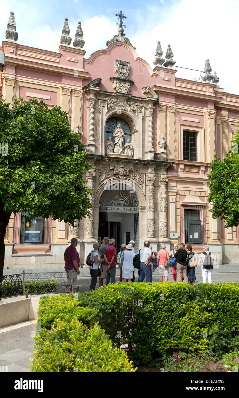 Museo de Bellas Artes, Museum of Fine Art, Sevilla, Spanien Stockfoto