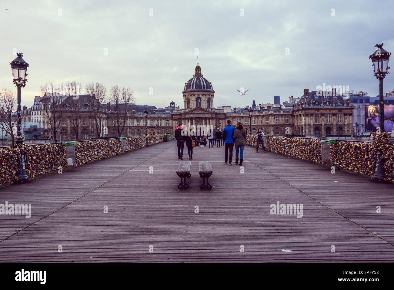 Pont Alexandre III, Paris, Frankreich Stockfoto