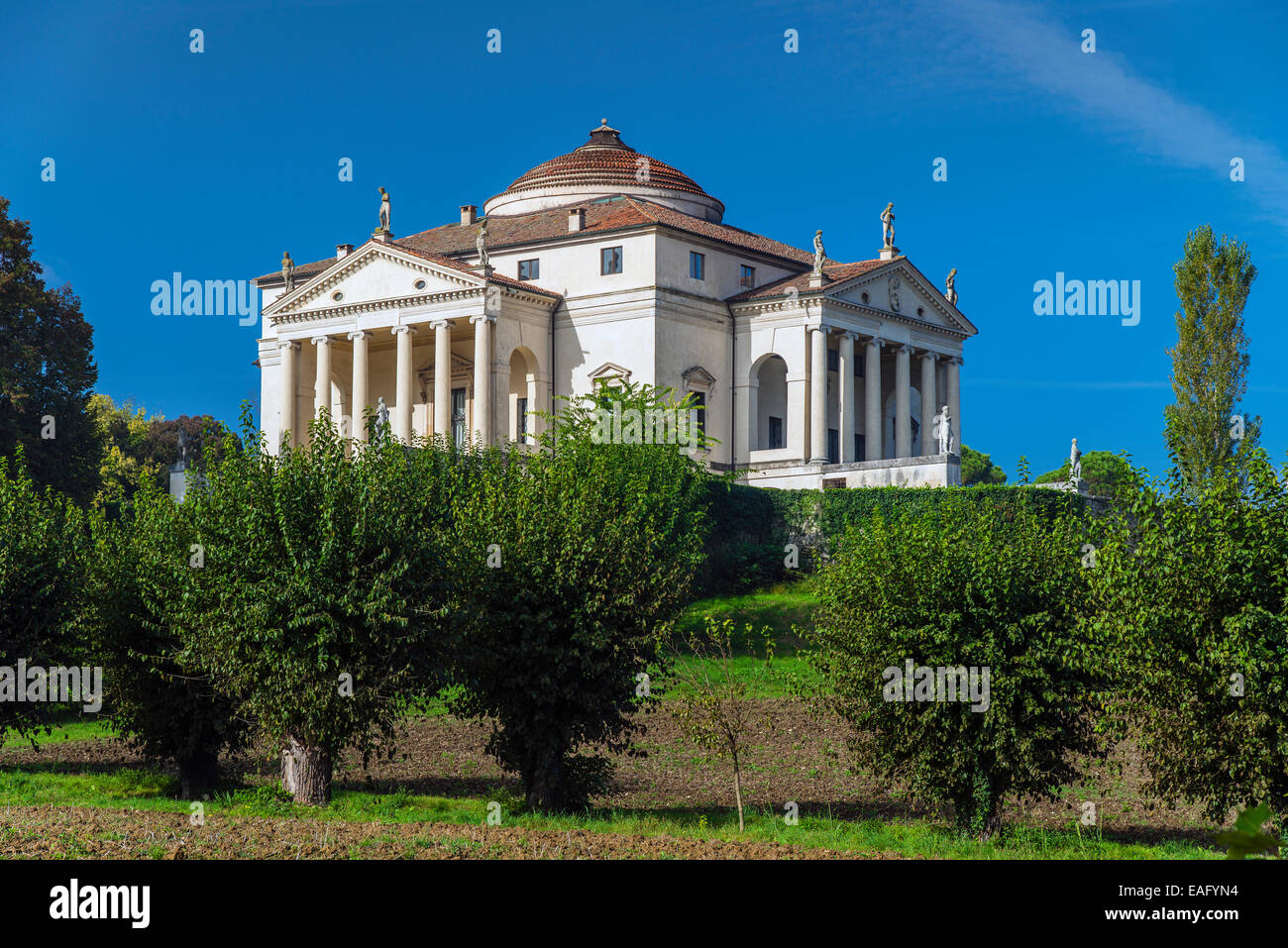 Villa Capra oder La Rotonda, Vicenza, Venetien, Italien Stockfoto