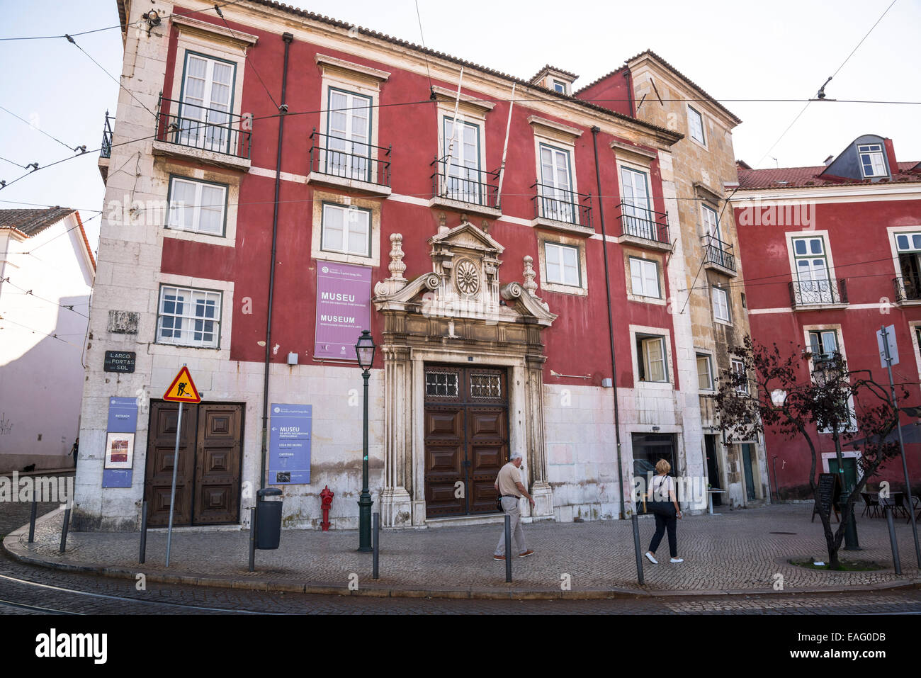 Portugiesische Kunstgewerbemuseum, Largo Das Portas Sol, Alfama, Lissabon, Portugal Stockfoto