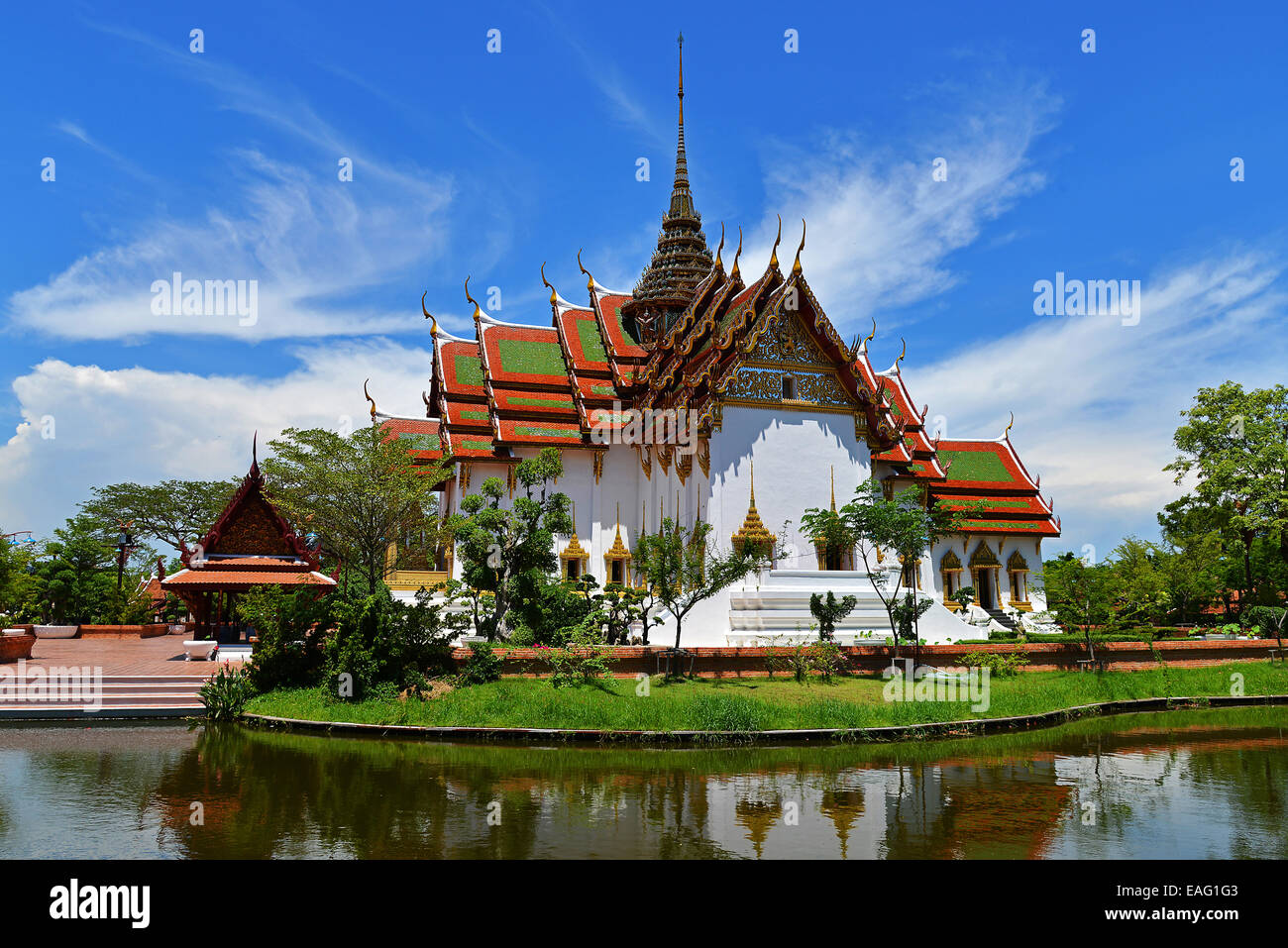 Der Sommerpalast von König Prasat Thong Stockfoto