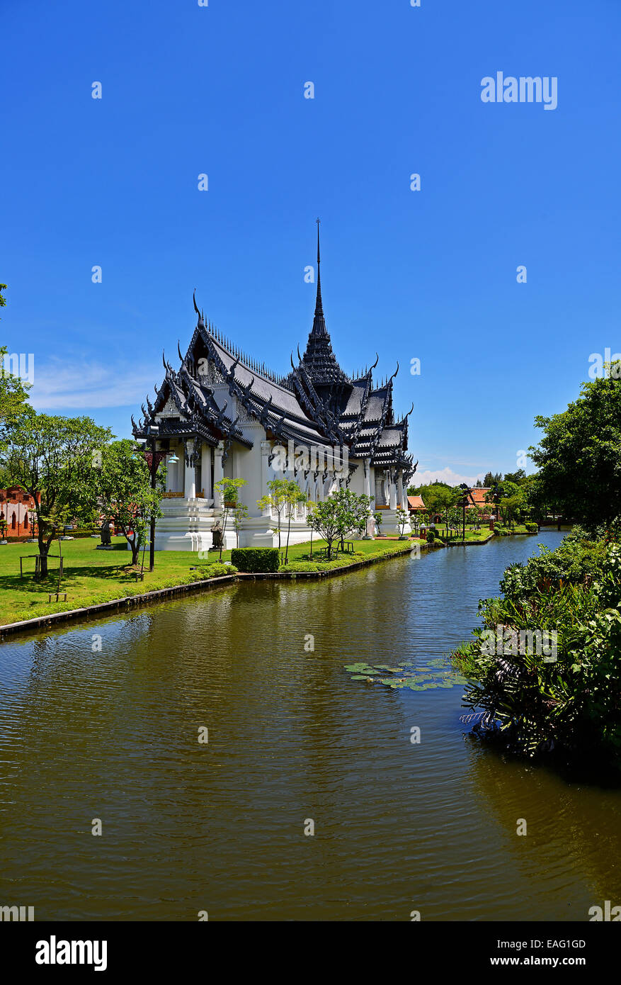 Der Sommerpalast von König Prasat Thong Stockfoto