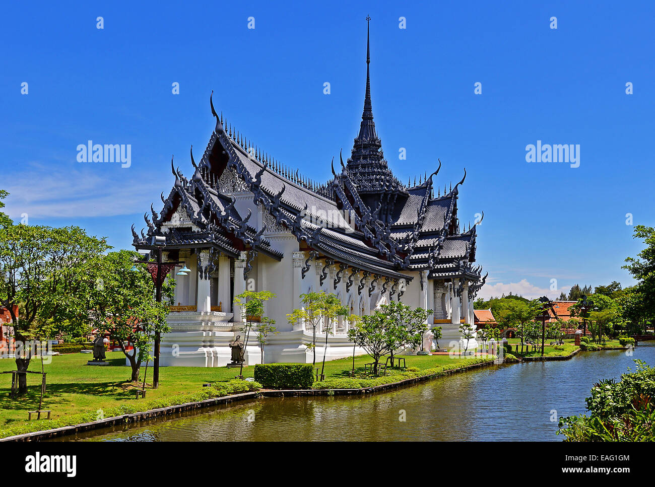 Der Sommerpalast von König Prasat Thong Stockfoto