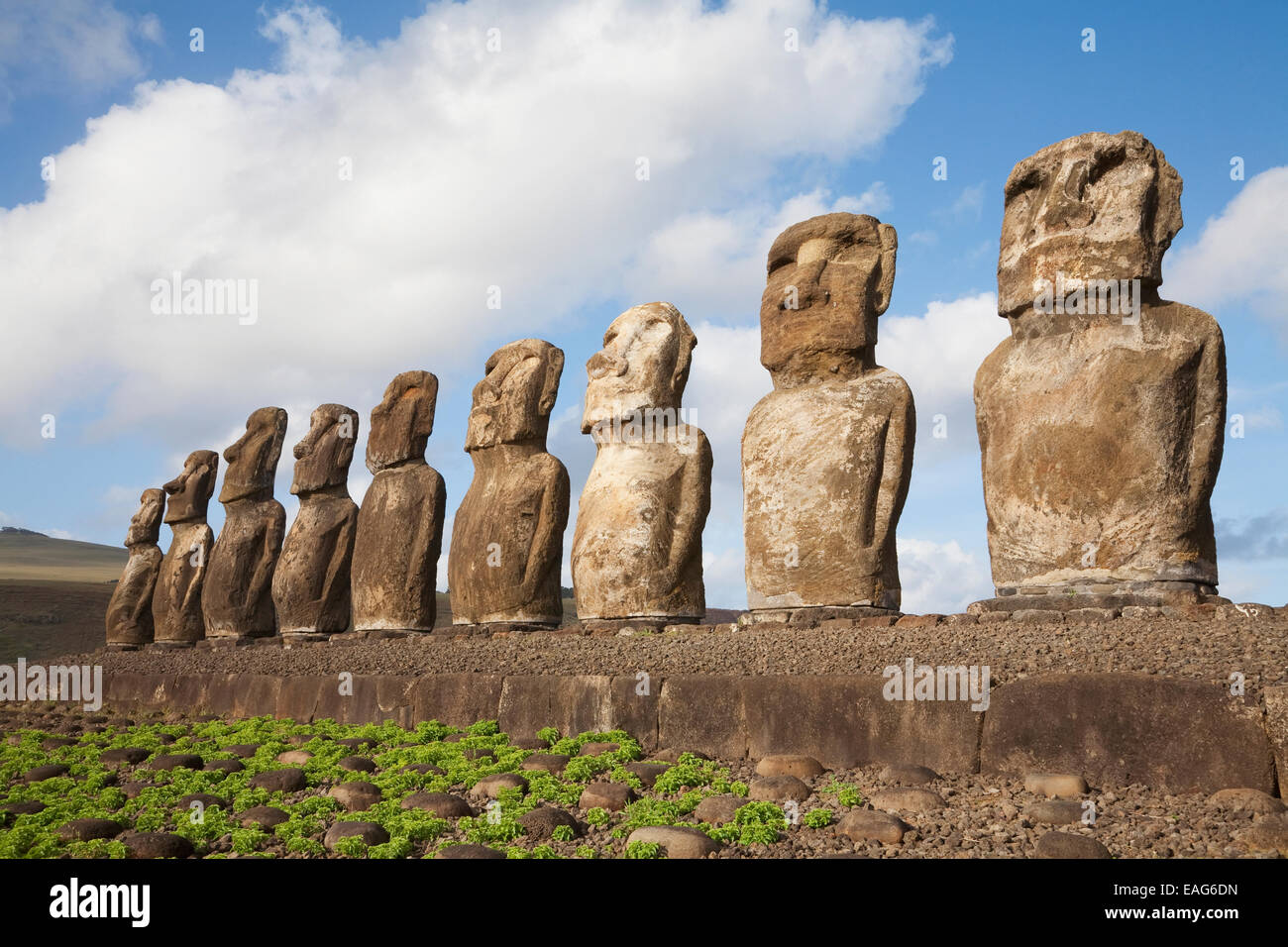 Rapa Nui, Chile, Osterinsel, Isla De Pascua Stockfoto