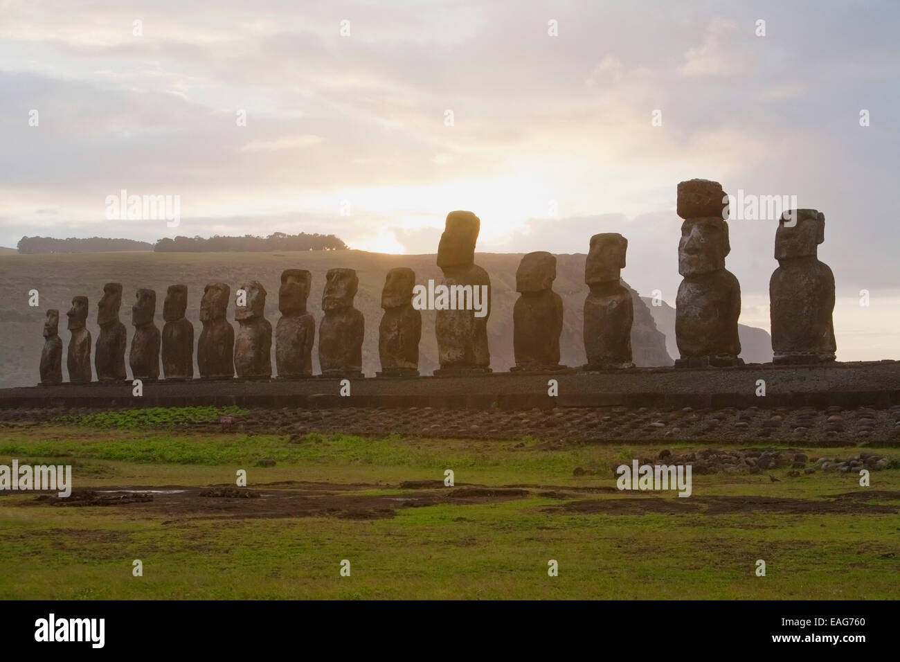 Rapa Nui, Chile, Osterinsel, Isla De Pascua Stockfoto
