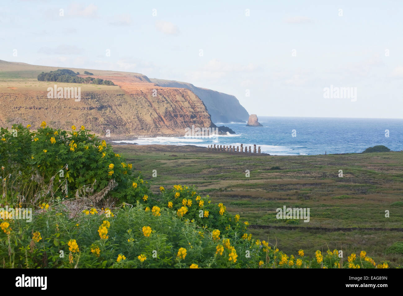 Rapa Nui, Chile, Osterinsel, Isla De Pascua Stockfoto