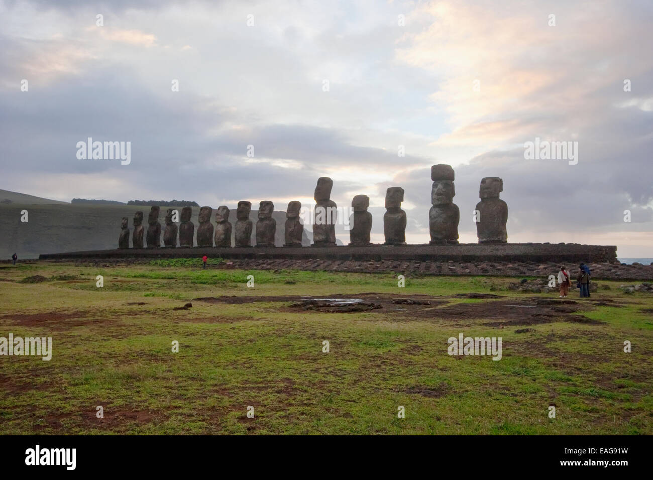 Rapa Nui, Chile, Osterinsel, Isla De Pascua Stockfoto