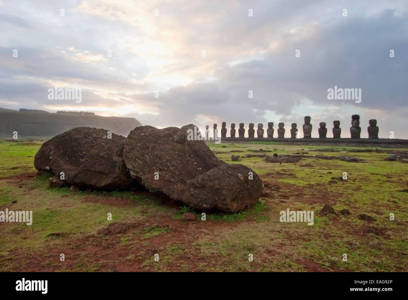 Rapa Nui, Chile, Osterinsel, Isla De Pascua Stockfoto
