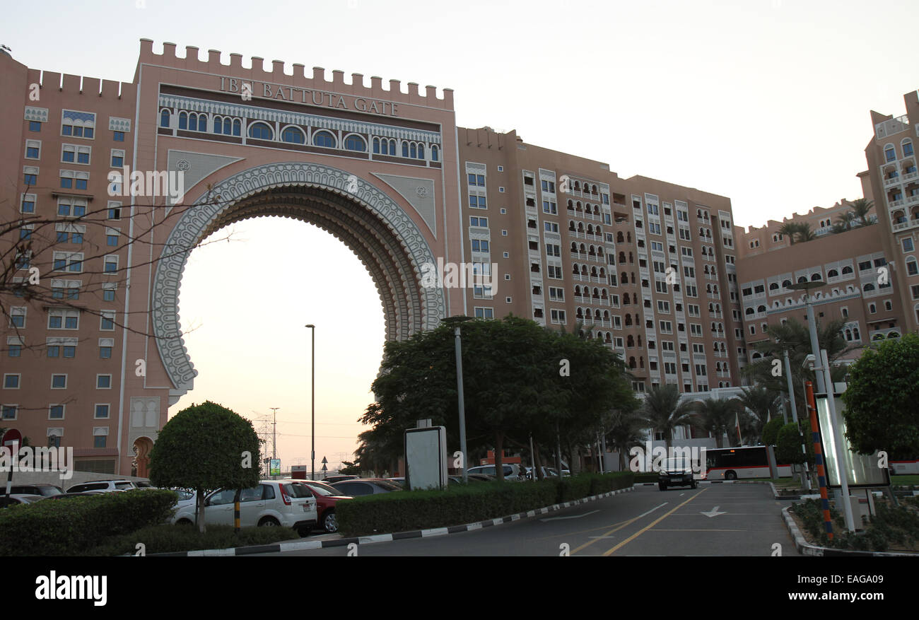 Ibn Battuta Mall in Dubai, VAE. Stockfoto