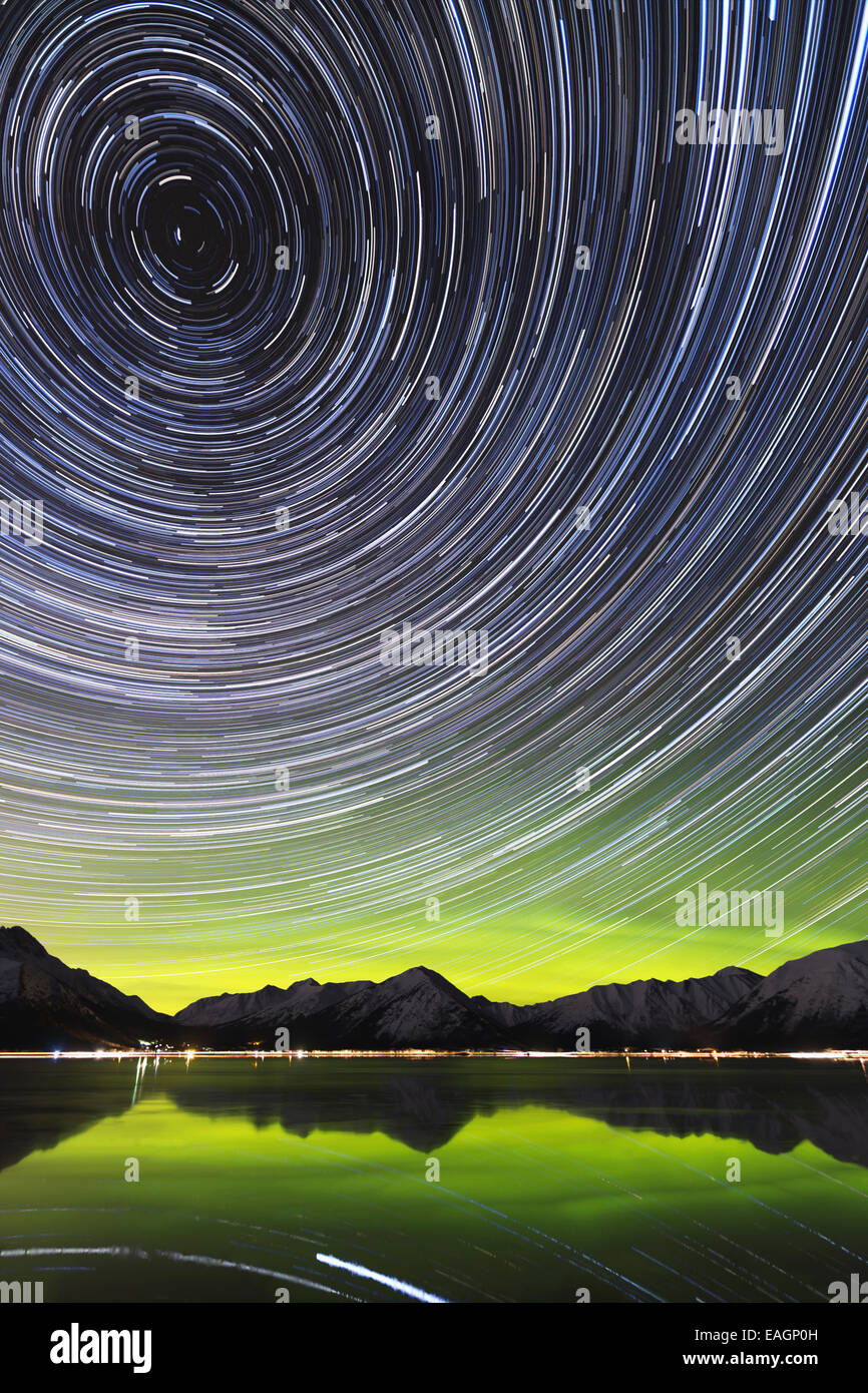 Lucas, Payne, Akstock, Alaska, Astronomie Stockfoto