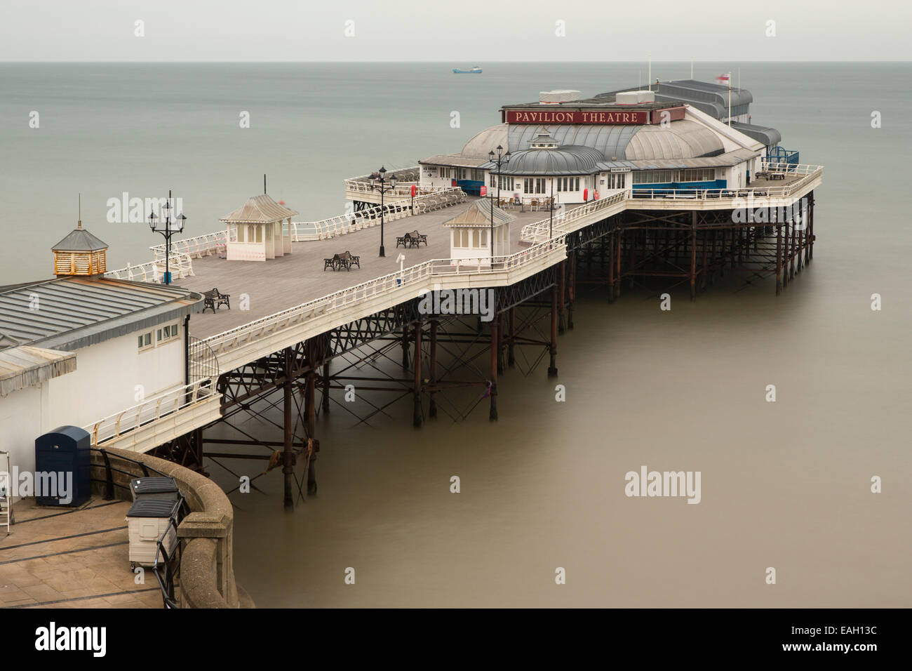 Cromer Pier, Norfolk, Großbritannien, erbaut 1902. Ein Grad ll. e Stockfoto