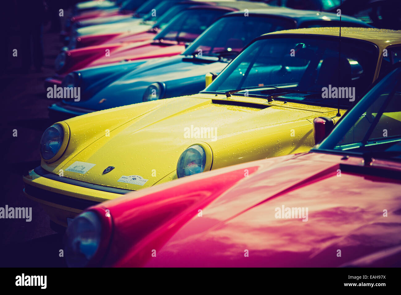 Klassische Porsche 911 Sportwagen Stockfoto