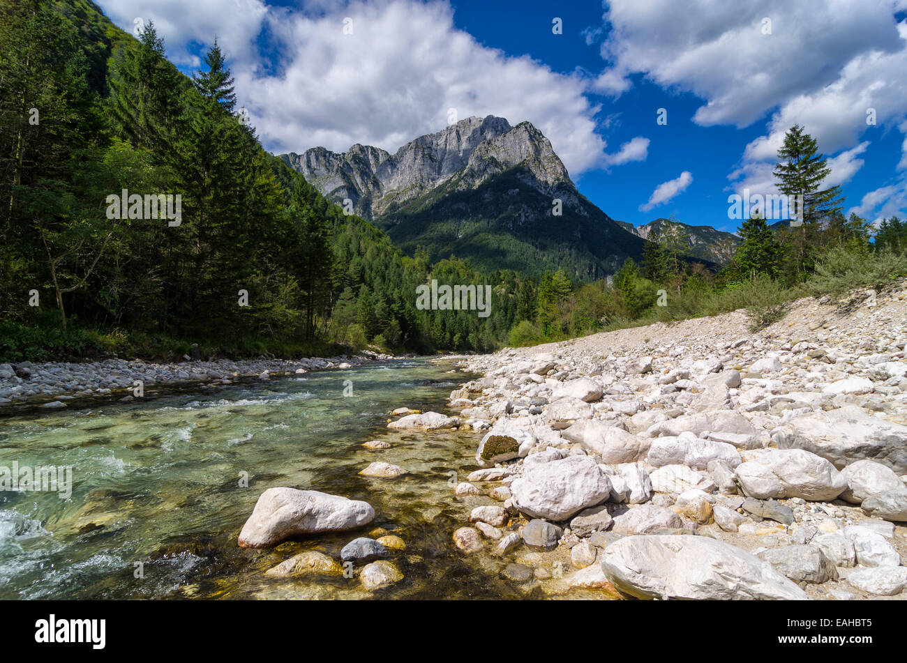 Slowenien, Perle Europas, mit der schönen Natur und atemberaubende Berge Stockfoto