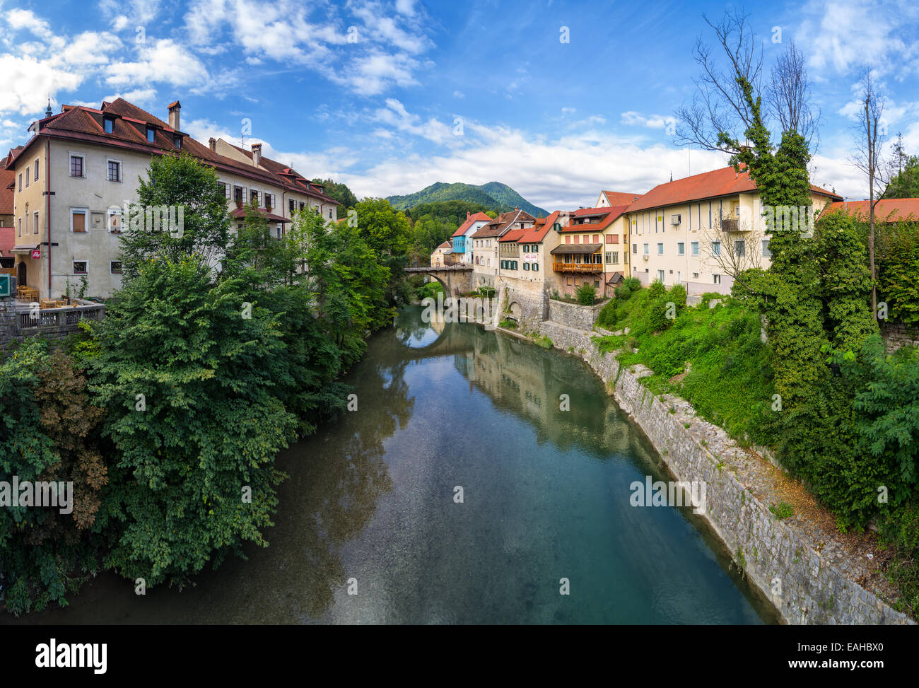 Slowenien, Perle Europas, mit der schönen Natur und atemberaubende Berge Stockfoto