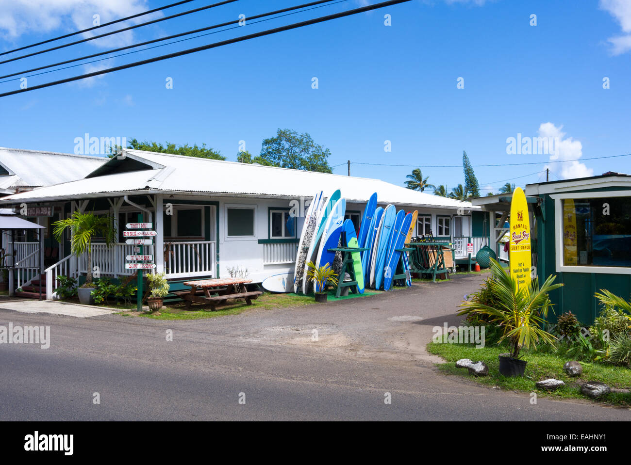Hanalei Kauai Shop Stockfotos und bilder Kaufen Alamy