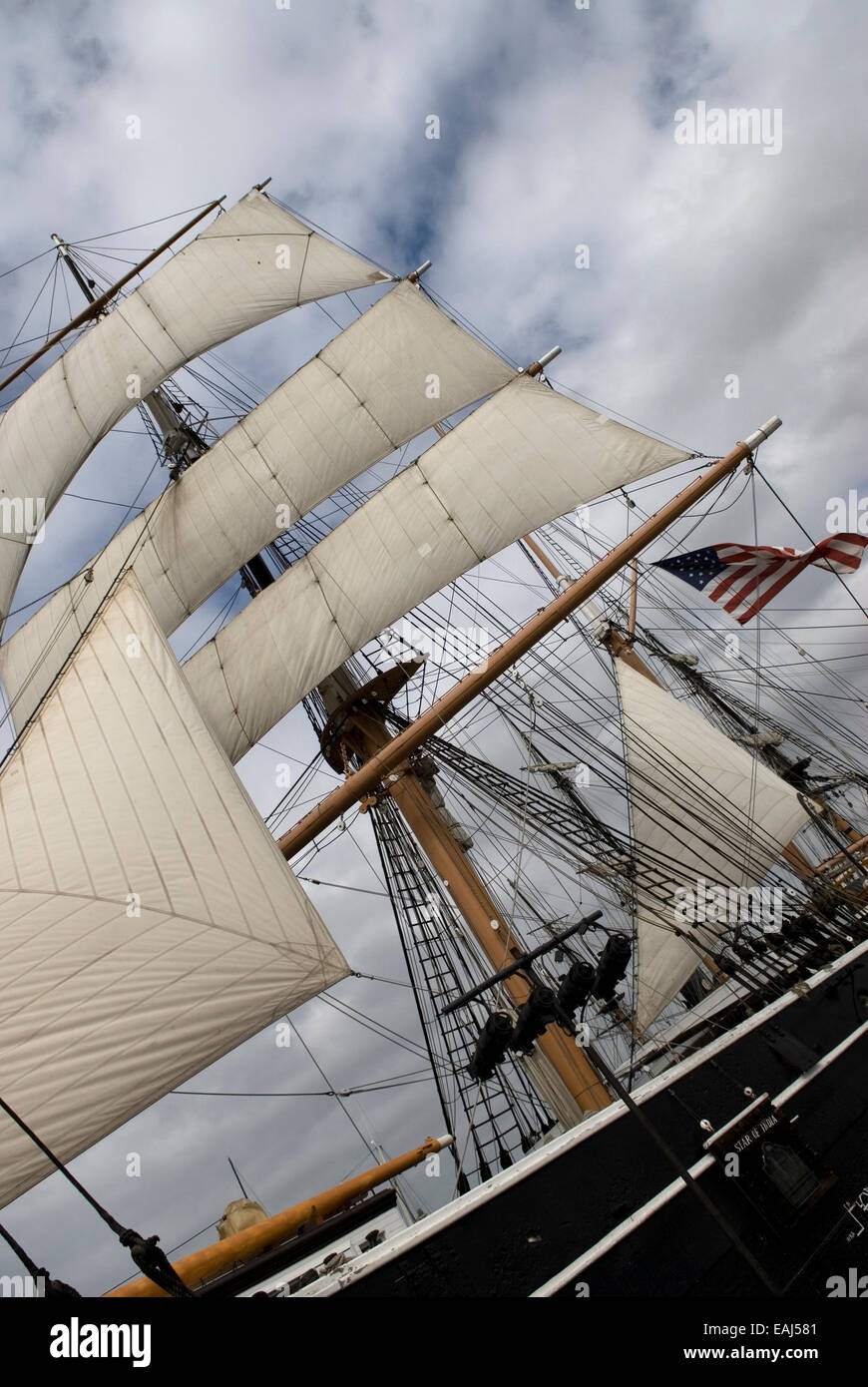 Stern von Indien San Diego Kalifornien USA Stockfoto