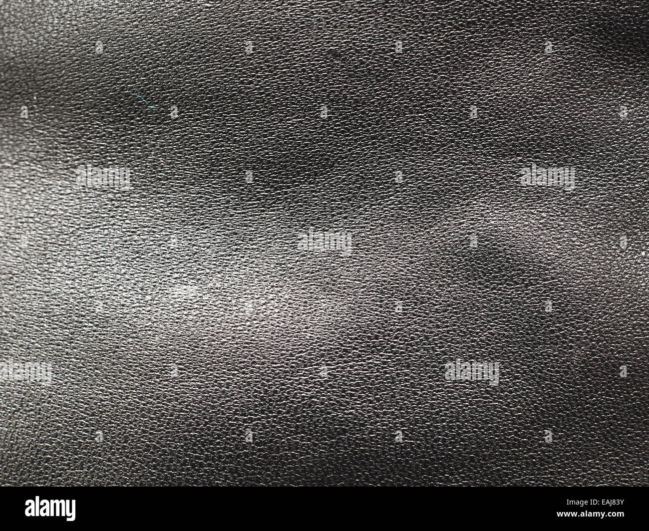 Schwarzes Leder-Textur hautnah Stockfoto
