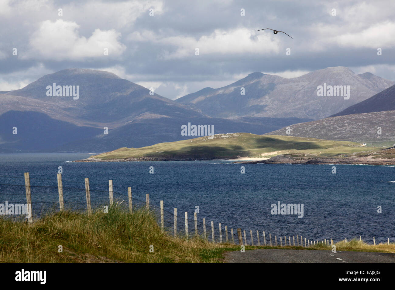 Harris und Scalpay in der Schottischen Äußere Hebriden Stockfoto