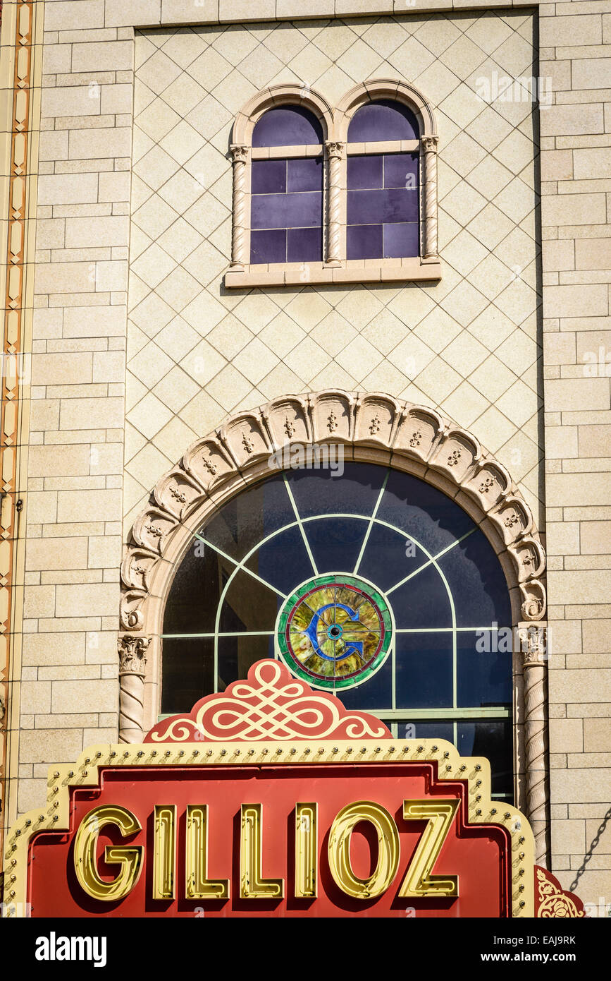 Gillioz Theater, 325 Park Central East, Springfield, Missouri Stockfoto