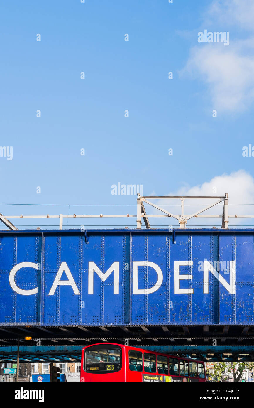 Camden Road Railway Bridge - London Stockfoto