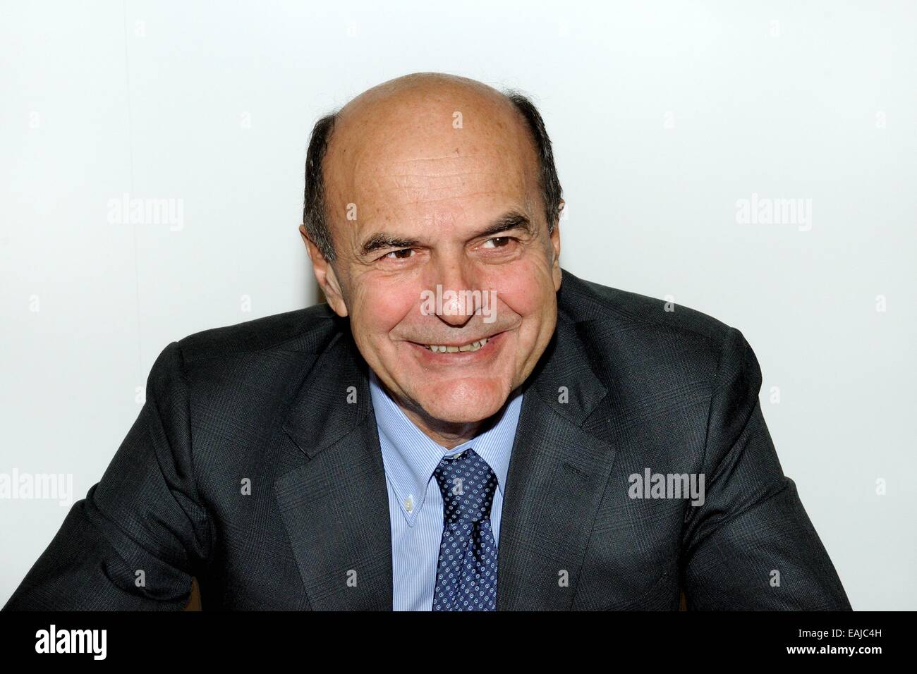 Pier Luigi Bersani Partito Democratico (Demokratische Partei). Stockfoto