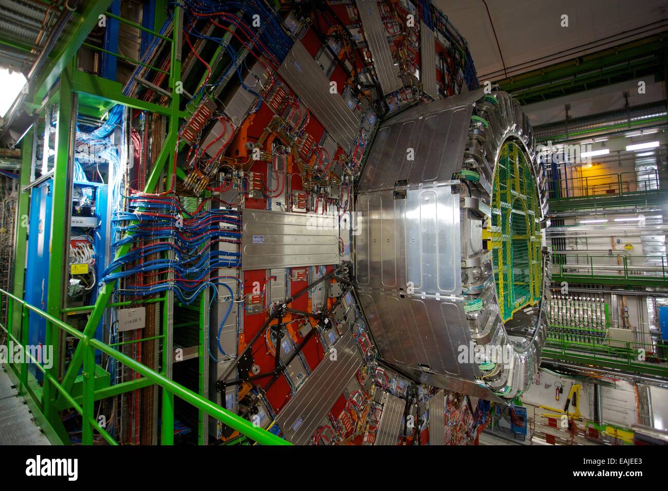 Das CSM-Experiment, CERN, der Europäischen Organisation für Kernforschung, Genf, Schweiz, Europa. Stockfoto