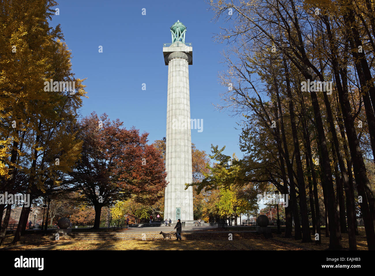 Prison Ship Martyrs Monument in Fort Greene Park, Brooklyn, New York Stockfoto