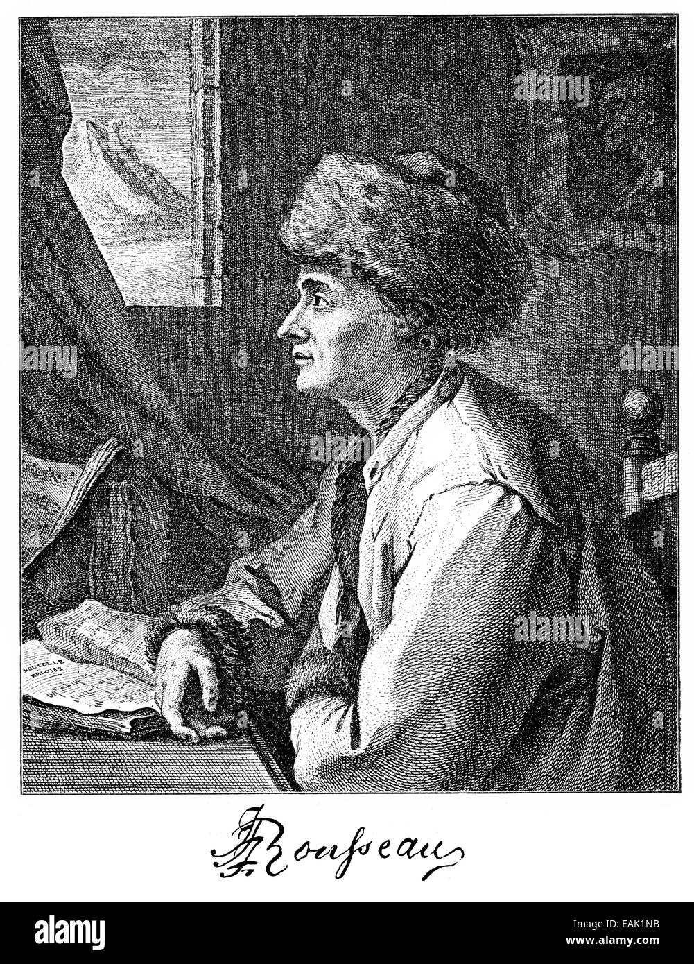 JeanJacques Rousseau, 17121778, Schweizer Schriftsteller, Philosoph