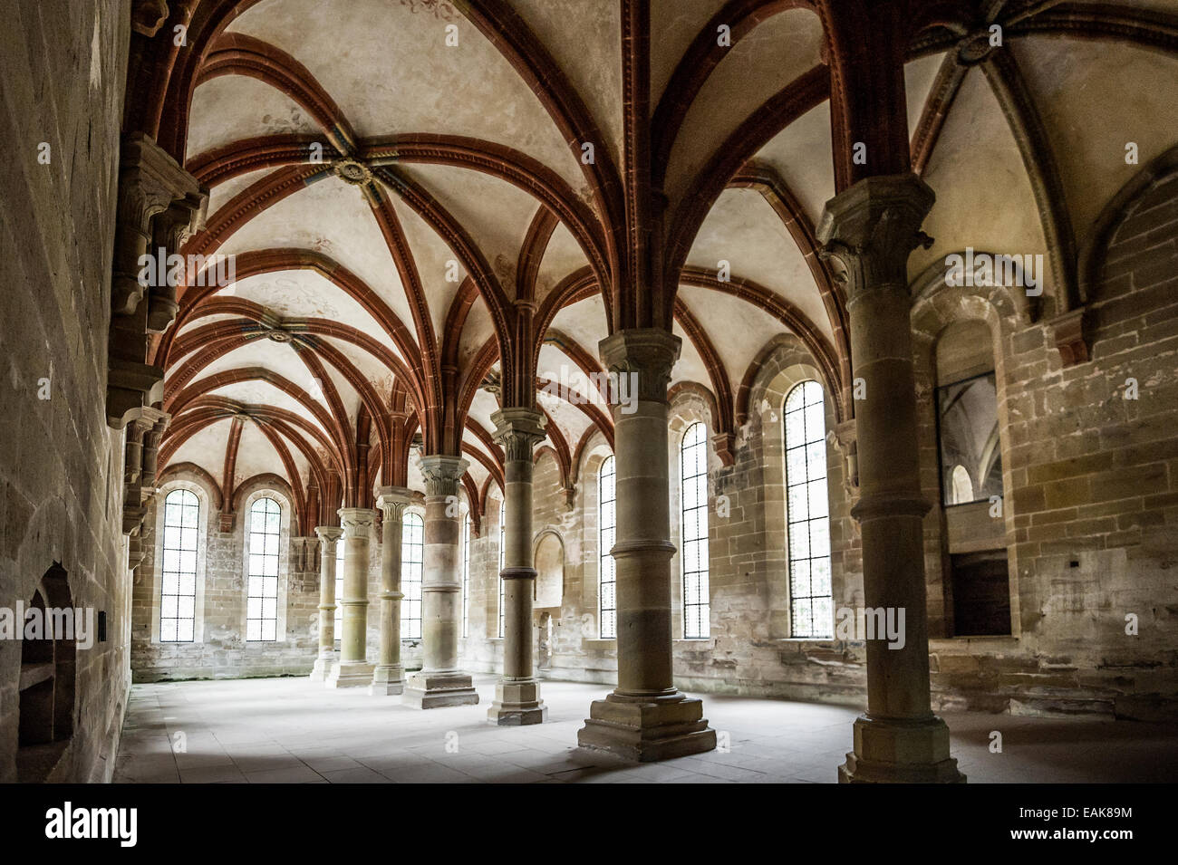 Kloster Maulbronn, ehemalige Zisterzienserabtei, UNESCO-Weltkulturerbe, Maulbronn, Baden-Württemberg, Deutschland Stockfoto