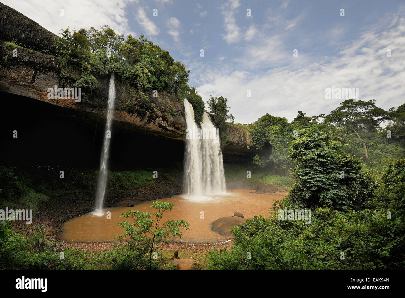 Tello Wasserfall, Adamawa Region, Kamerun Stockfoto