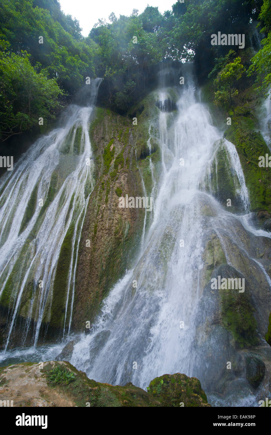 Mele-Maat Kaskaden, Mele Maat, Efate Island, Provinz Shefa, Vanuatu Stockfoto