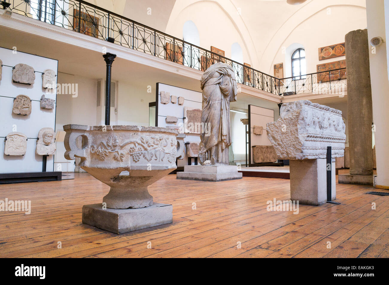 Nationales Archäologisches Museum, Sofia, Bulgarien Stockfoto