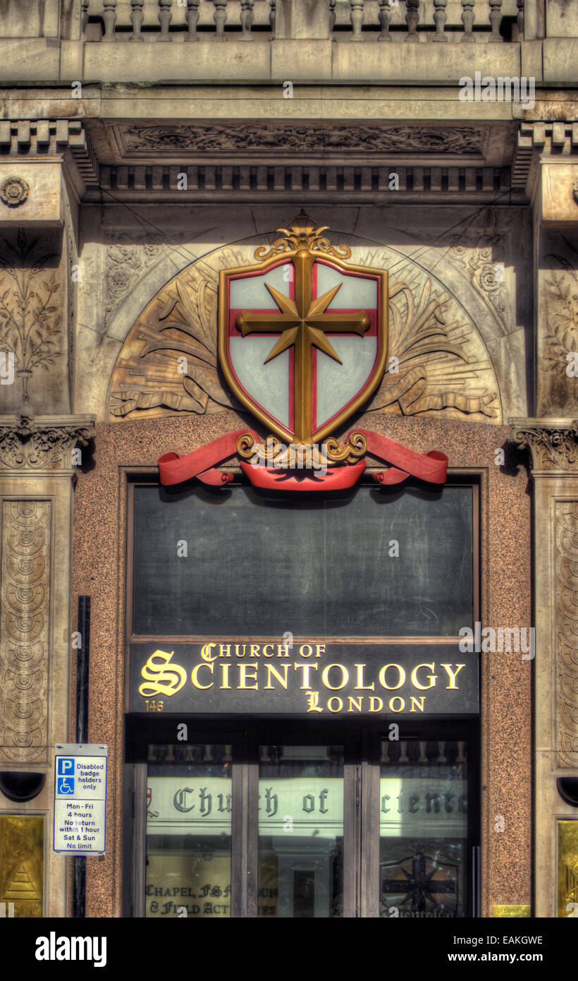 Kirche von Scientology in London Stockfoto