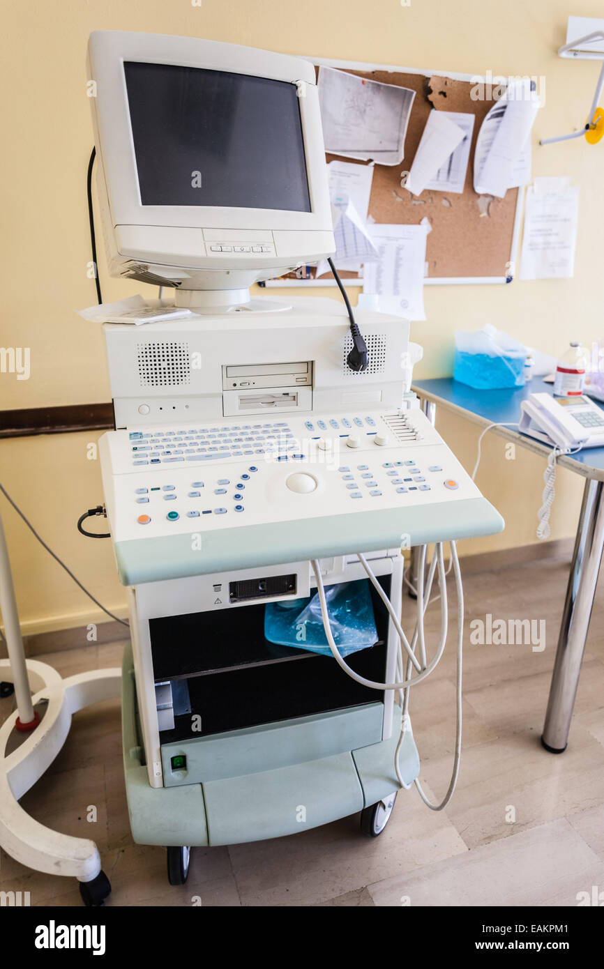 Diagnostische Sonographie oder Ultraschall ist ein Ultraschall-basierte Diagnostik bildgebendes Verfahren zur Visualisierung von internen Körper verwendet Stockfoto
