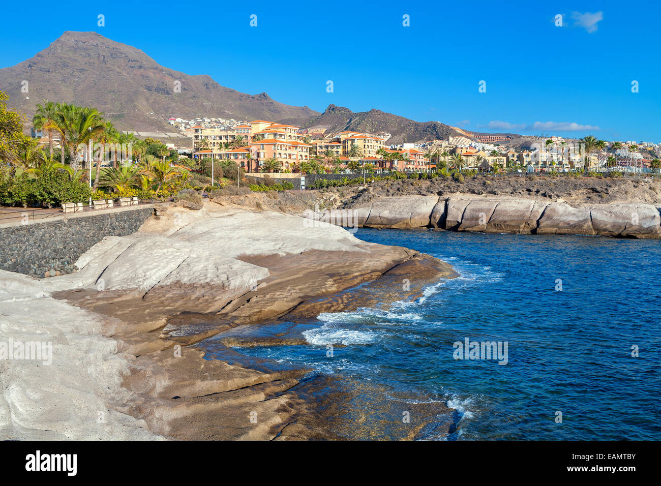 Costa Adeje. Teneriffa. Kanarische Inseln Stockfoto