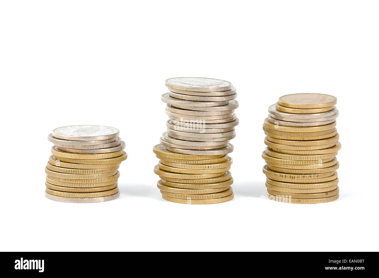 Euro-Münze Stockfoto