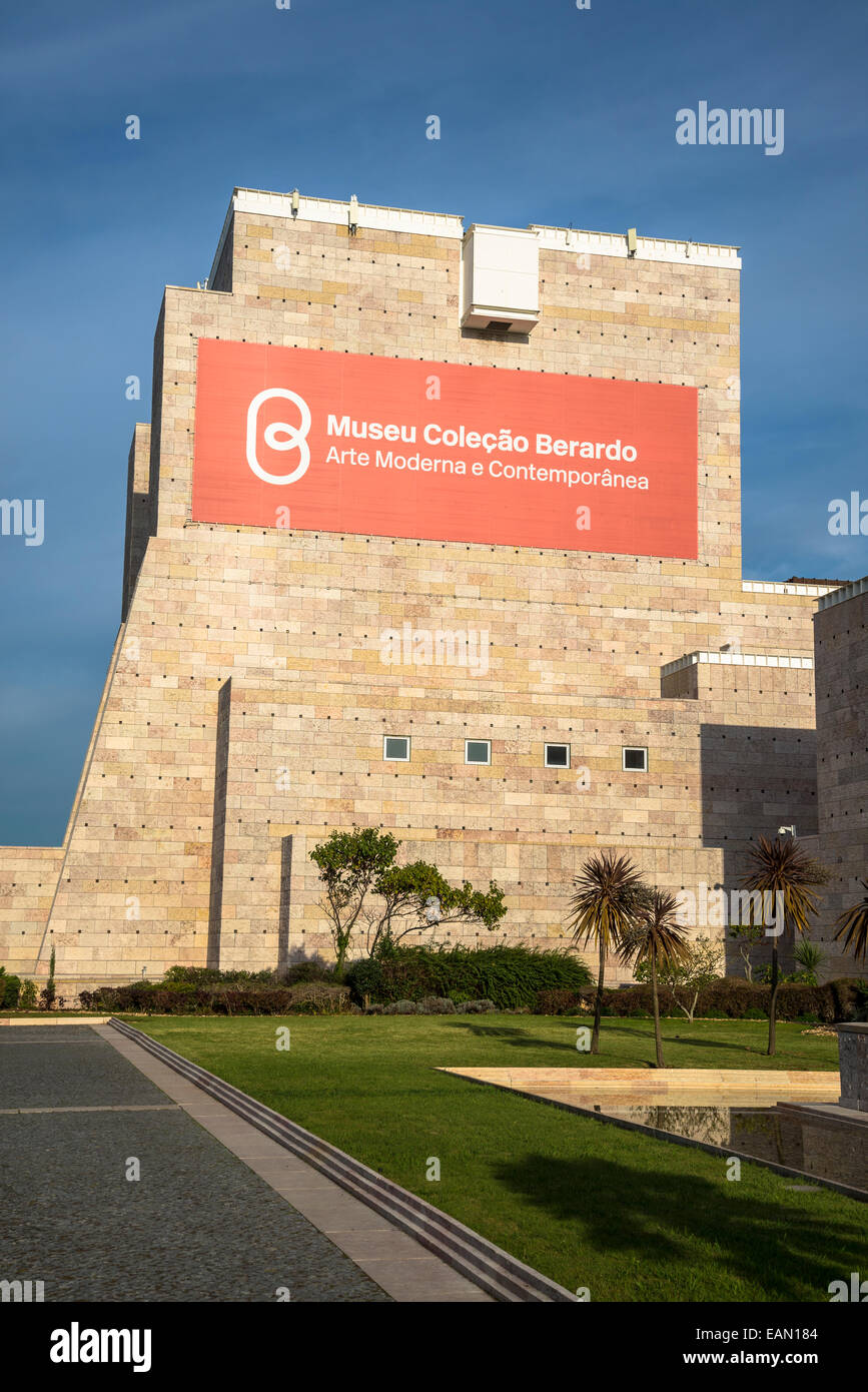 Berardo Sammlung Museum, Museum für moderne und zeitgenössische Kunst, kulturelle Zentrum von Belem, CCB, Belem Viertel, Lissabon Portugal Stockfoto
