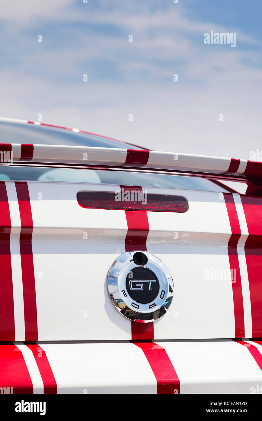 Ford Mustang Shelby GT500 KR Auto Abstrakt Stockfoto